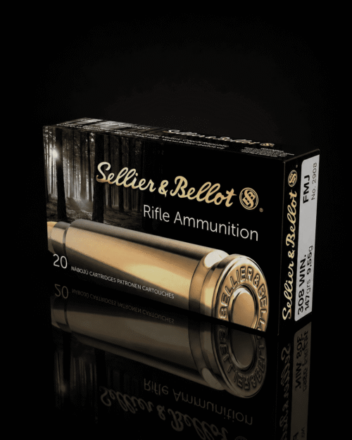 Cartouches S&B .308 Winchester FMJ 147 grs