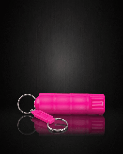 3en1 Pepper Spray porte-clés Rose – Sabre Red